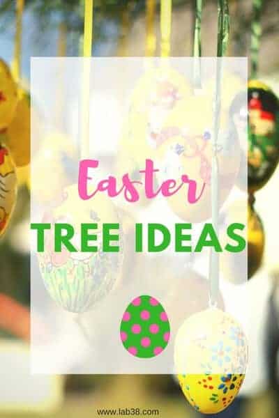 Easter Tree Ideas - Easter tree decorating ideas and DIY #easterdecor #eastertreedecor