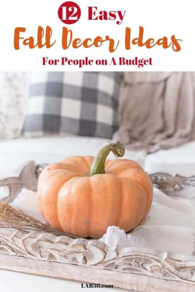 Easy Fall Decor Ideas for People on a Budget