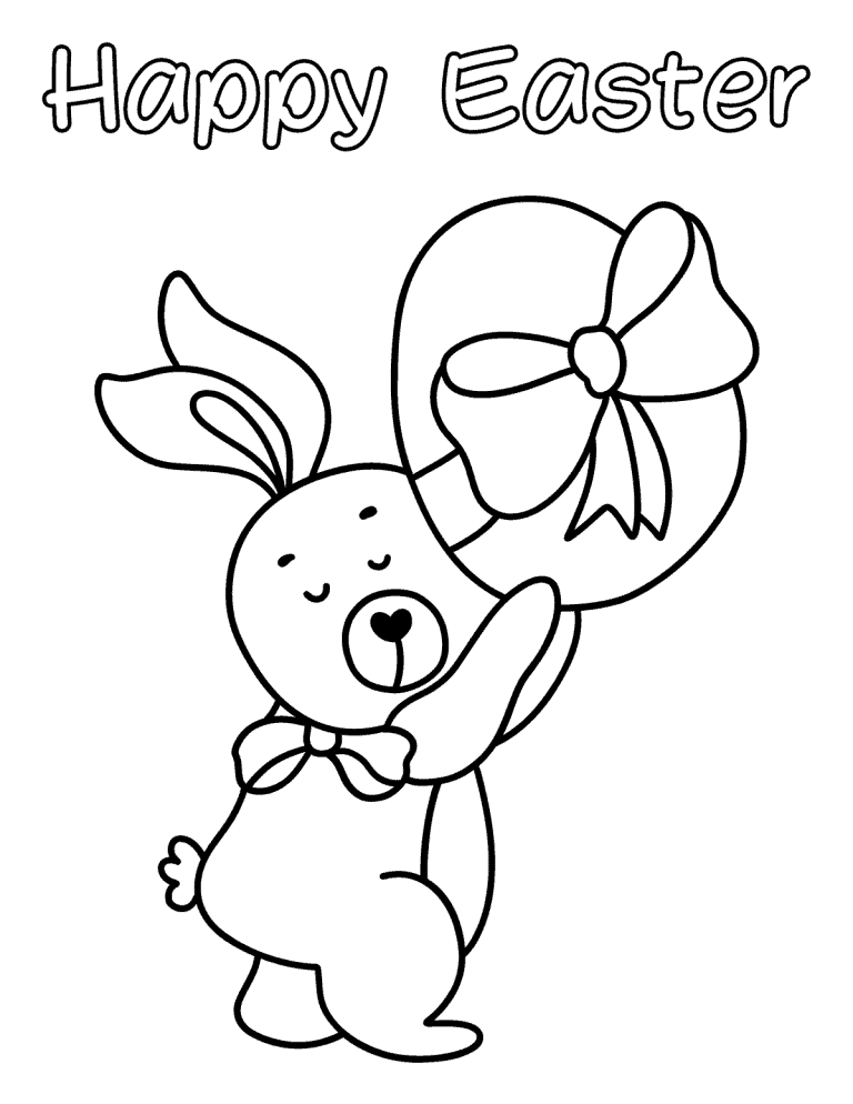 12 Free Printable Easter Coloring Pages For Kids (2024)