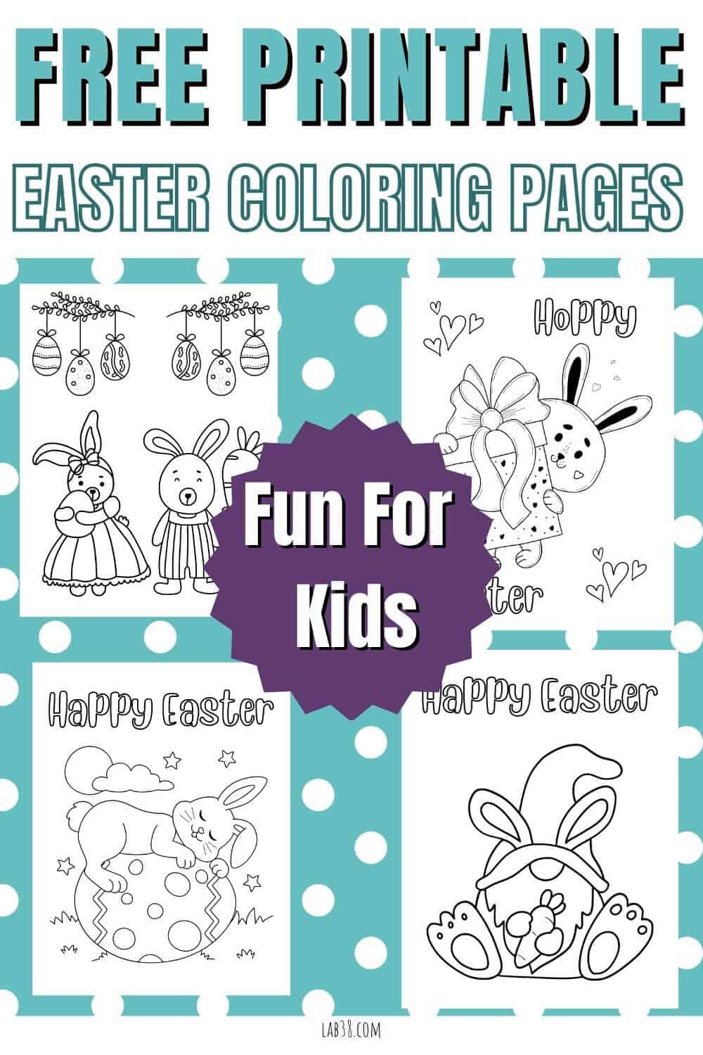 Free Printable Easter Coloring Pages for Kids