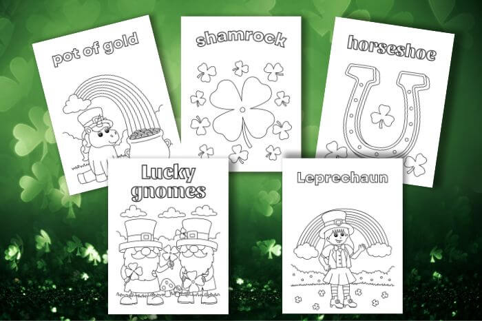 Free St. Patrick's Day Coloring Pages for Kids