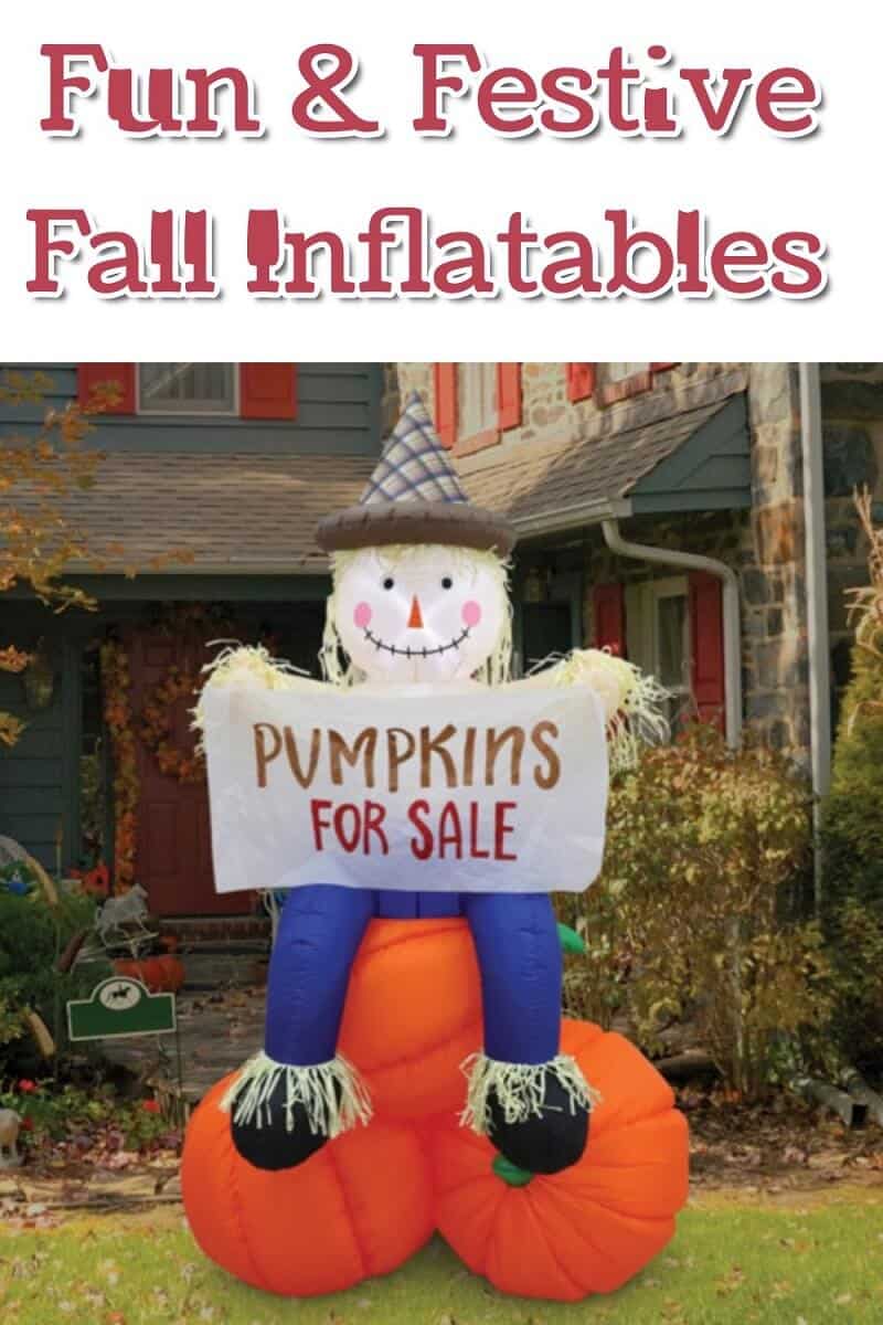 Festive Inflatable Fall Yard Decorations